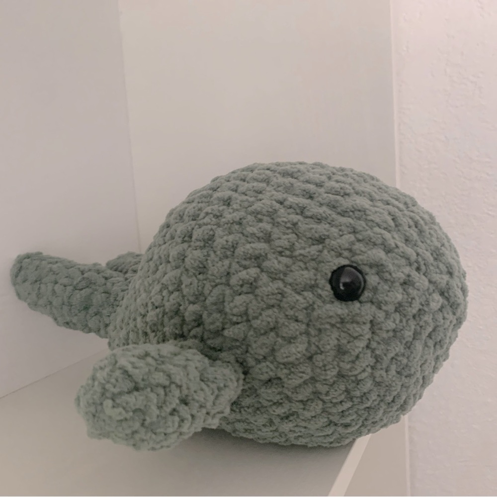 Handmade Whale Plushie